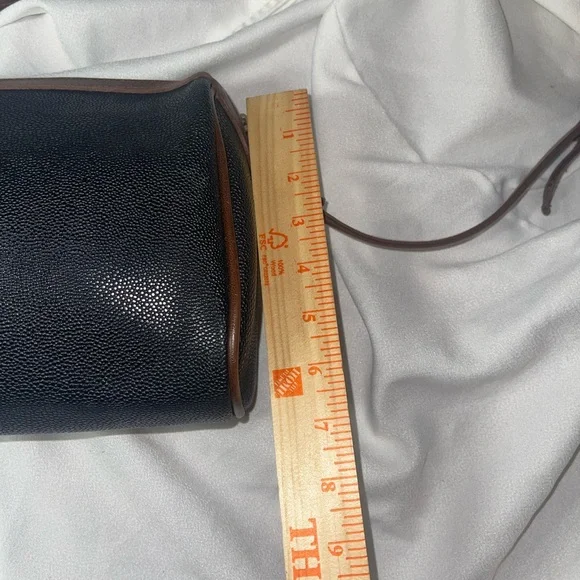 Liz Claiborne Black and Brown Crossbody Bag vintage - Picture 8 of 10